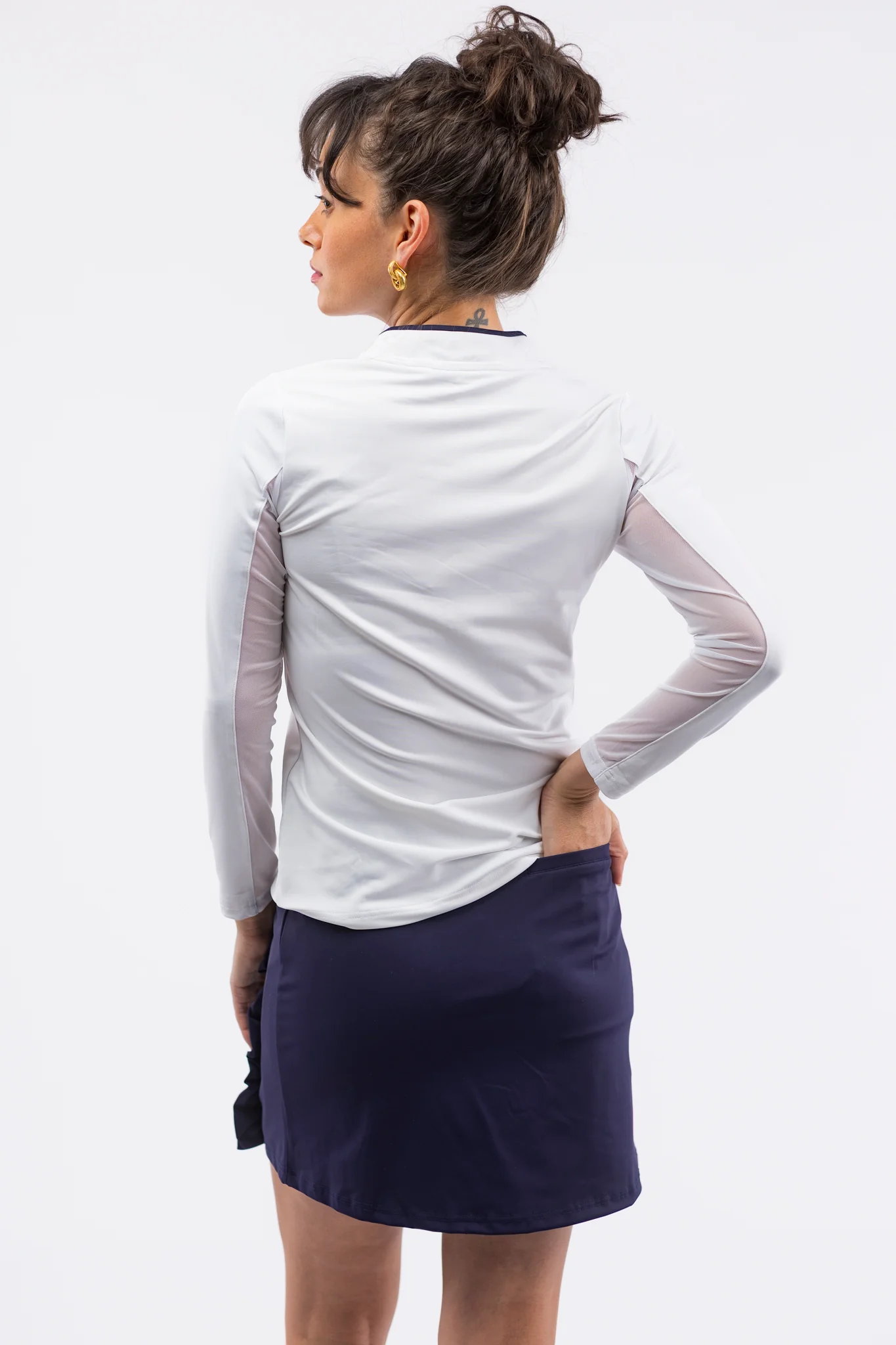 Blaire Skort - Navy - Image 4