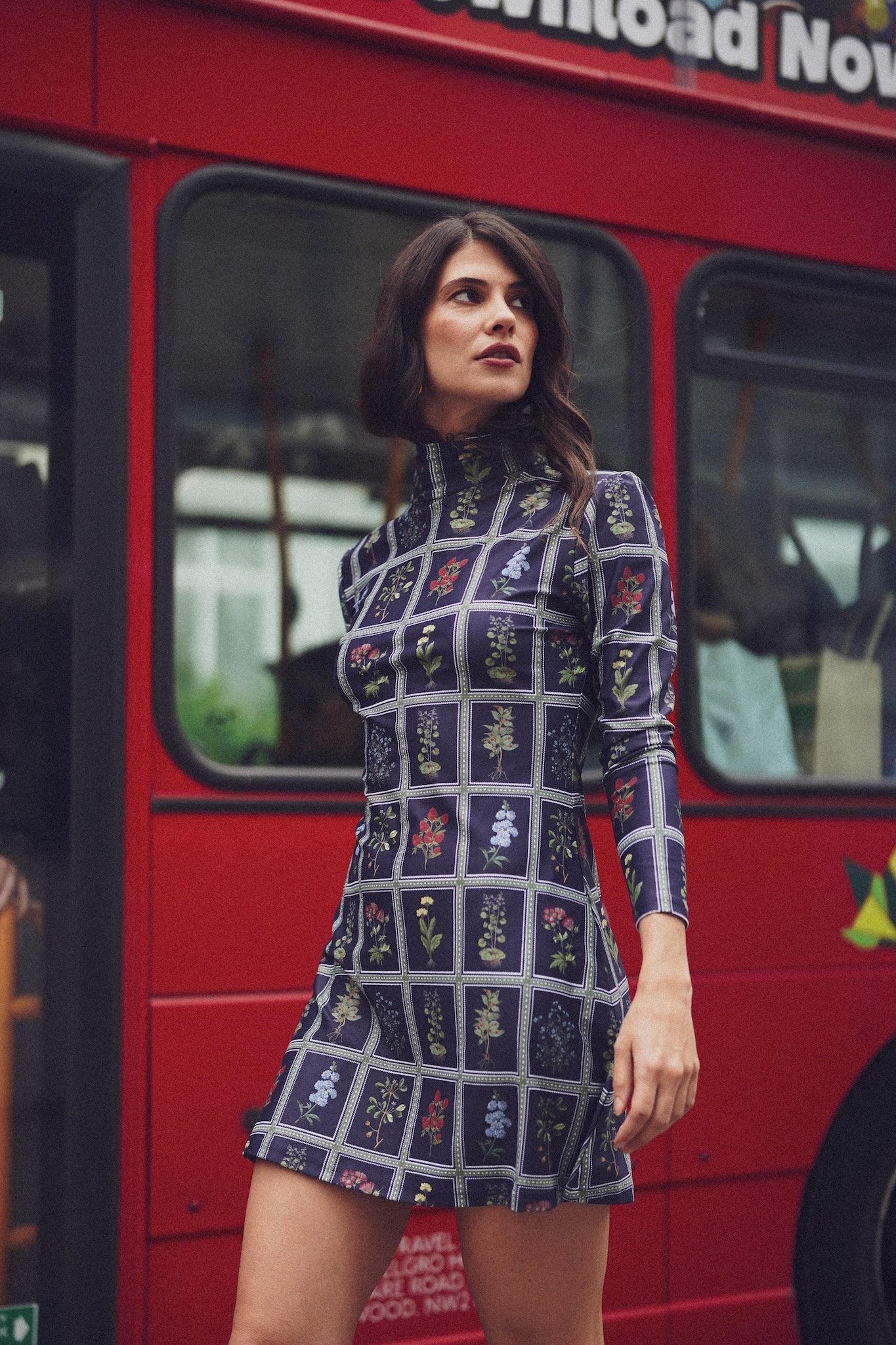 Dottie Dress - Gardeners Window Nvy - Image 5