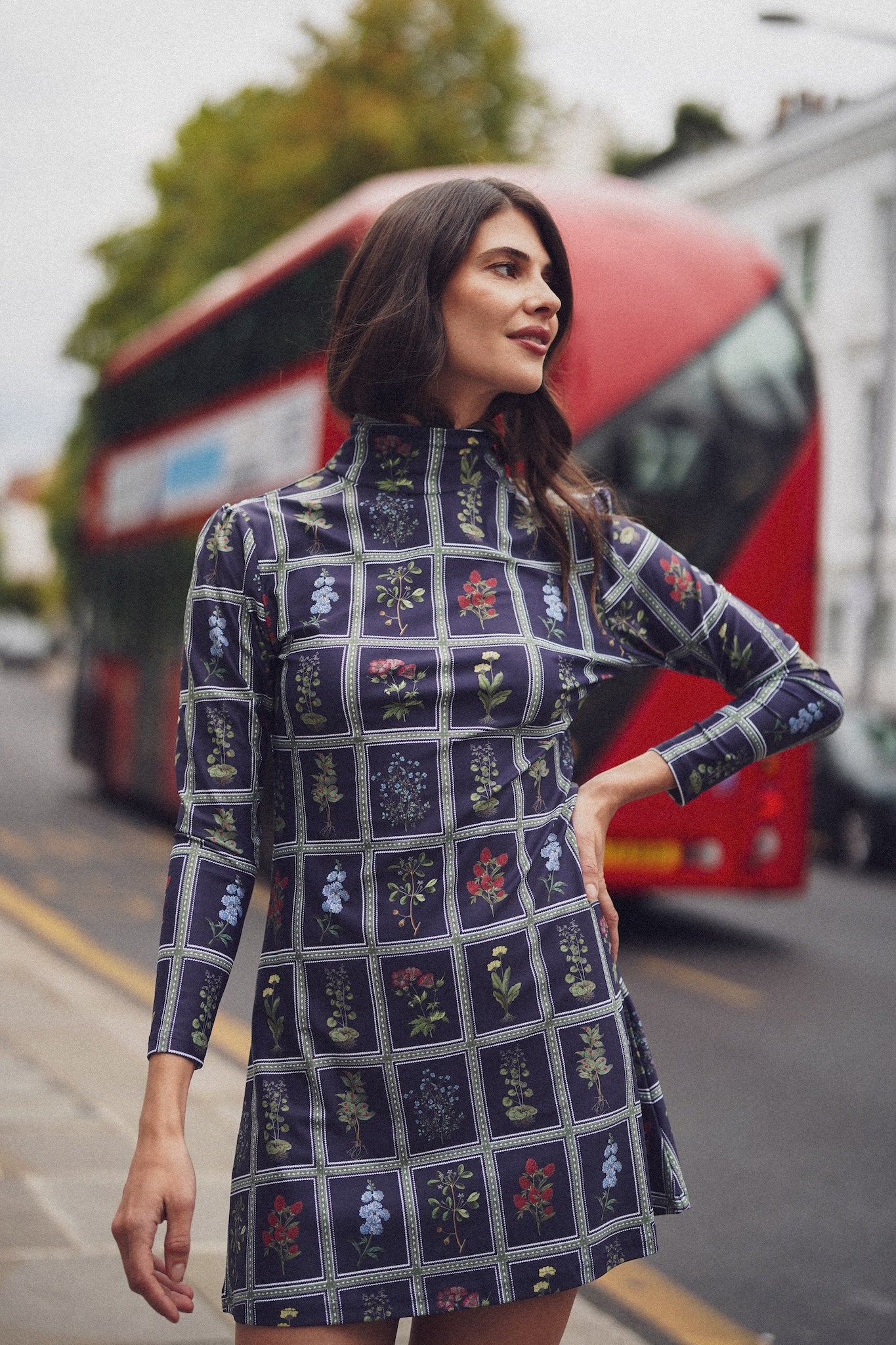 Dottie Dress - Gardeners Window Nvy - Image 7