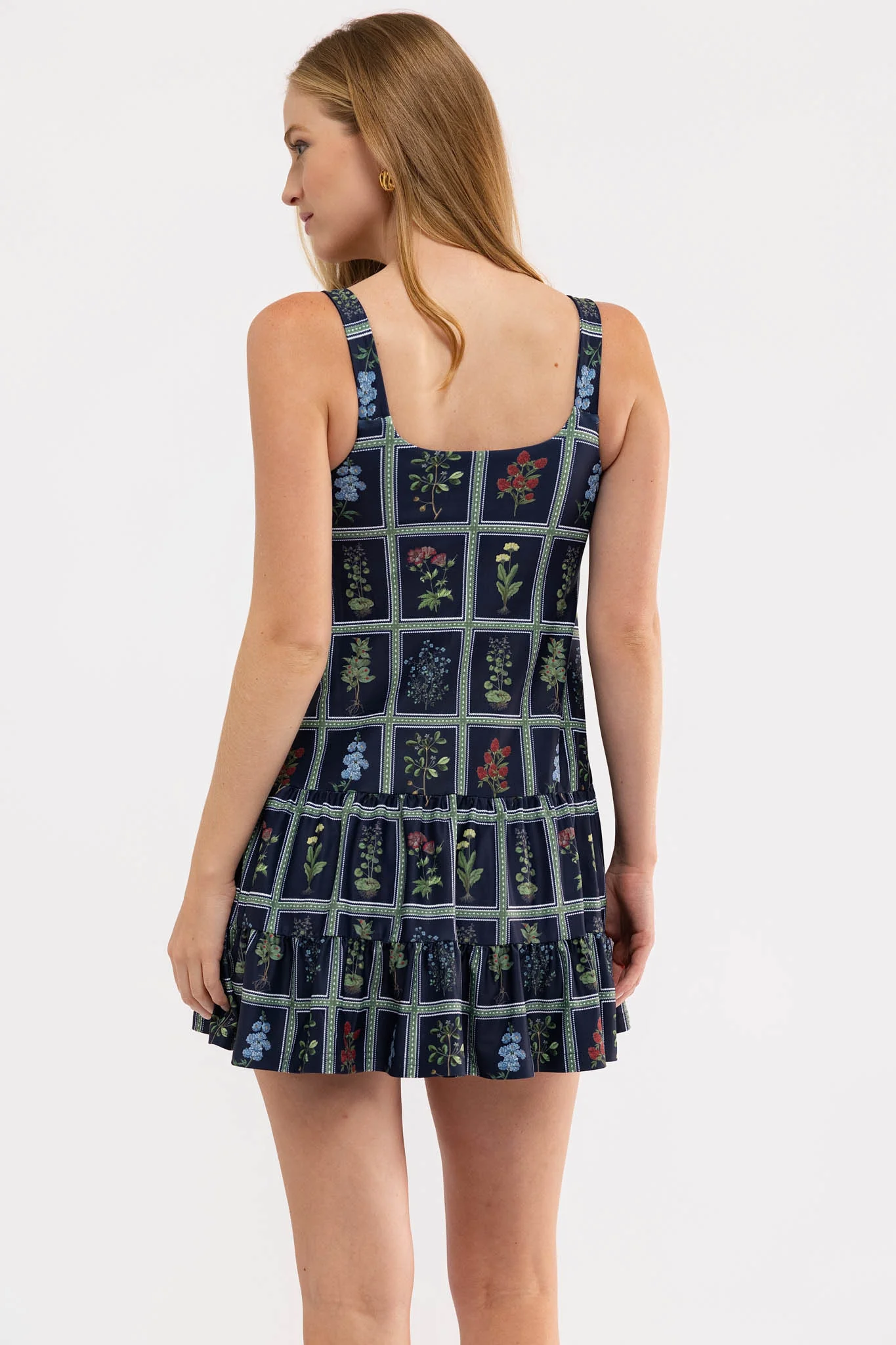 Ines Dress - Gardeners Window Navy - Image 5