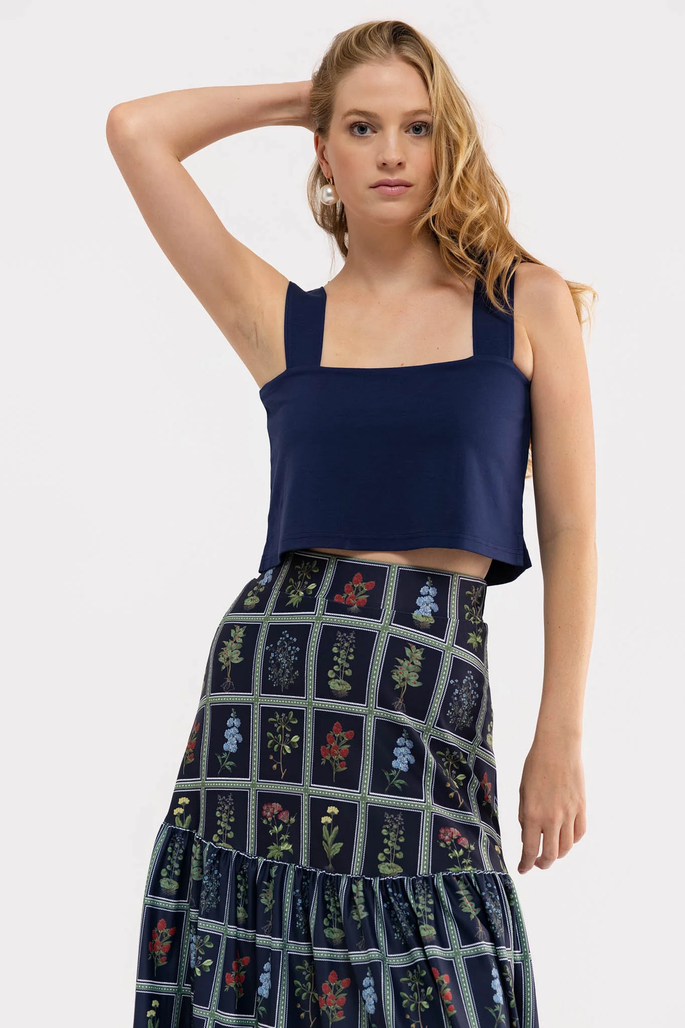 Shelly Top - Navy - Image 4